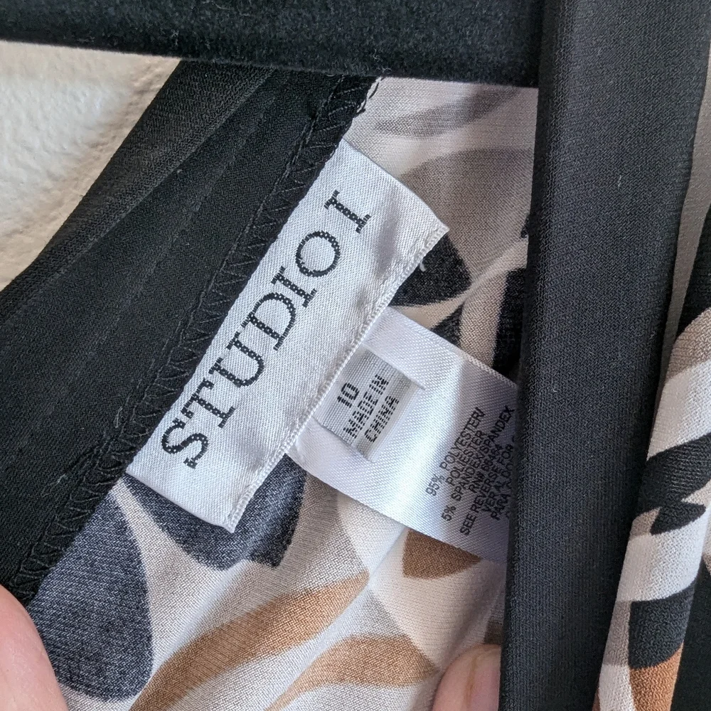 Studio I Patterned Dress Size 10